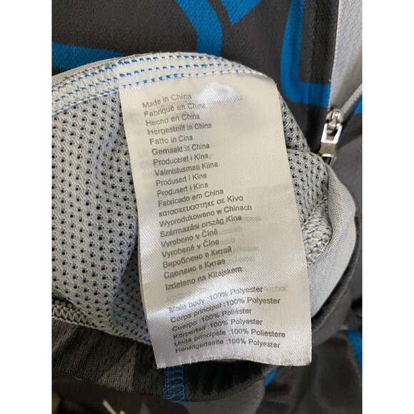 Pearl Izumi Cycling Jersey Men's Large Elite Series Gray Toyota Biking Full Zip - Picture 10 of 16